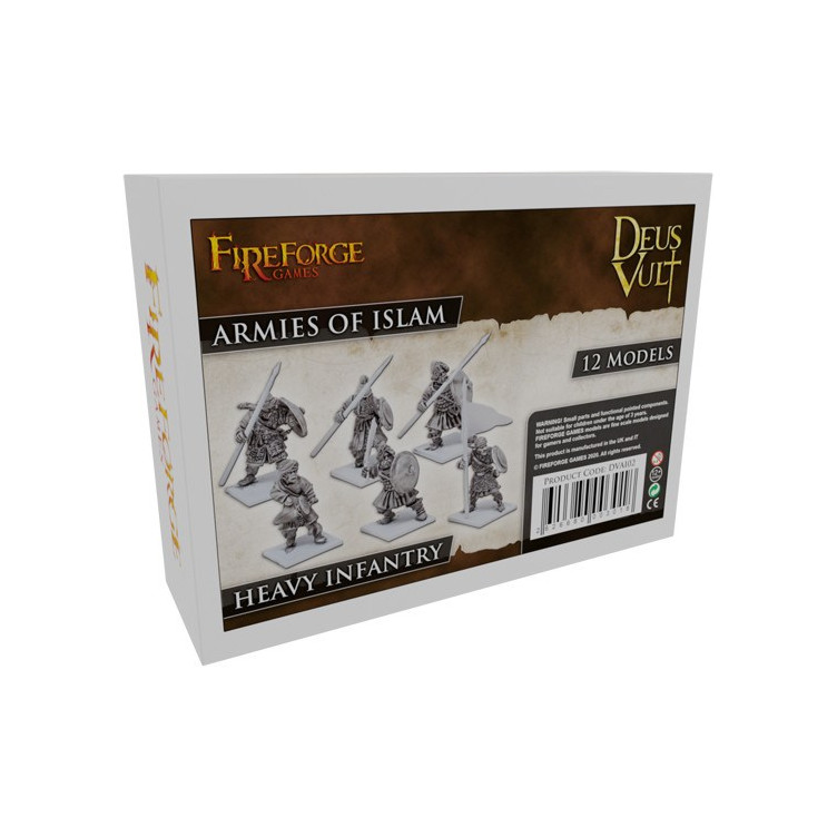 Arab Heavy Infantry (12 infantry resin figures)