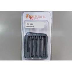 24 Plastic Spears (5cm lenght)