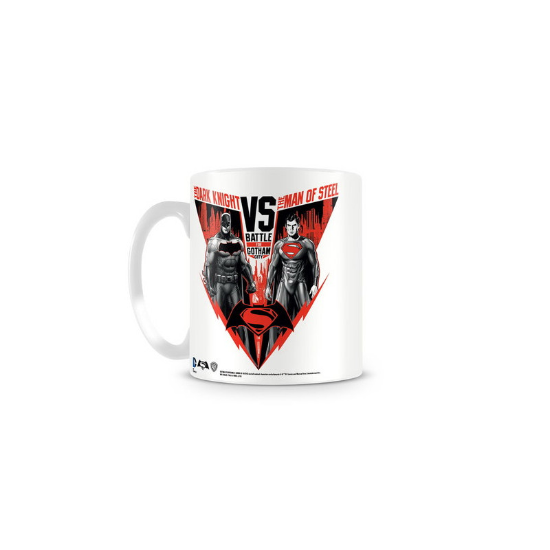 Taza Batman vs Superman Gotham Coffee