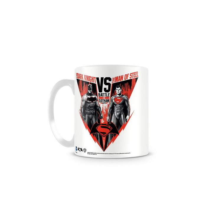 Taza Batman vs Superman Gotham Coffee