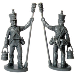 28mm French Napoleonic Artillery 1812 to 1815