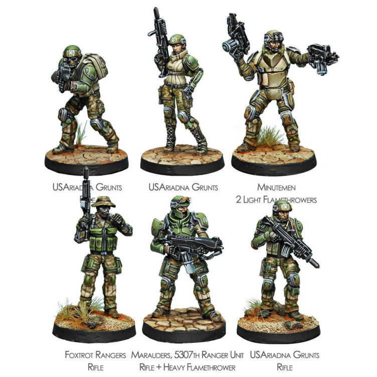 USAriadna Ranger Force (Ariadna Sectorial Starter Pack)