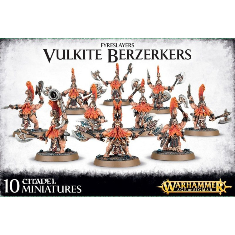 Fyreslayers Vulkite Berzerkers