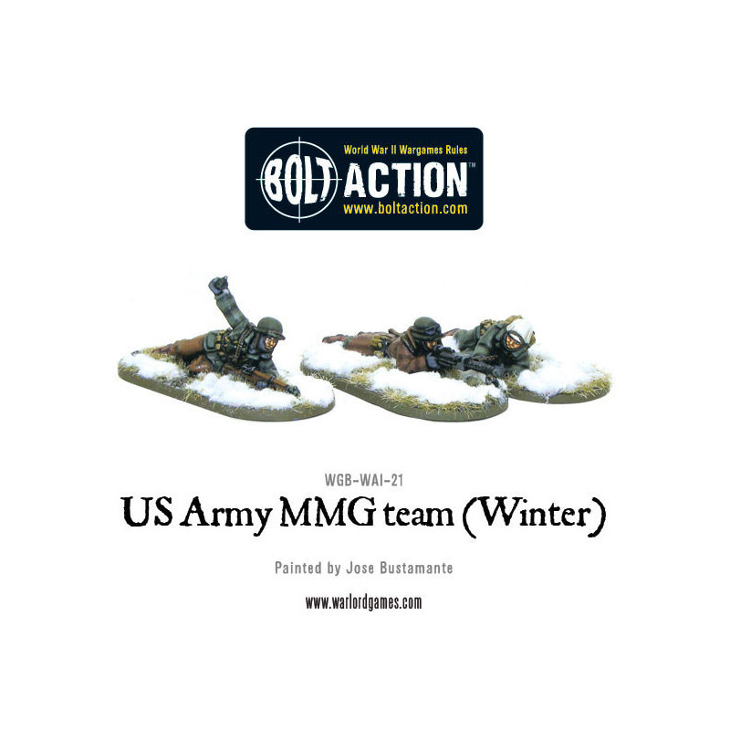 US Army MMG Team (Winter) - Prone