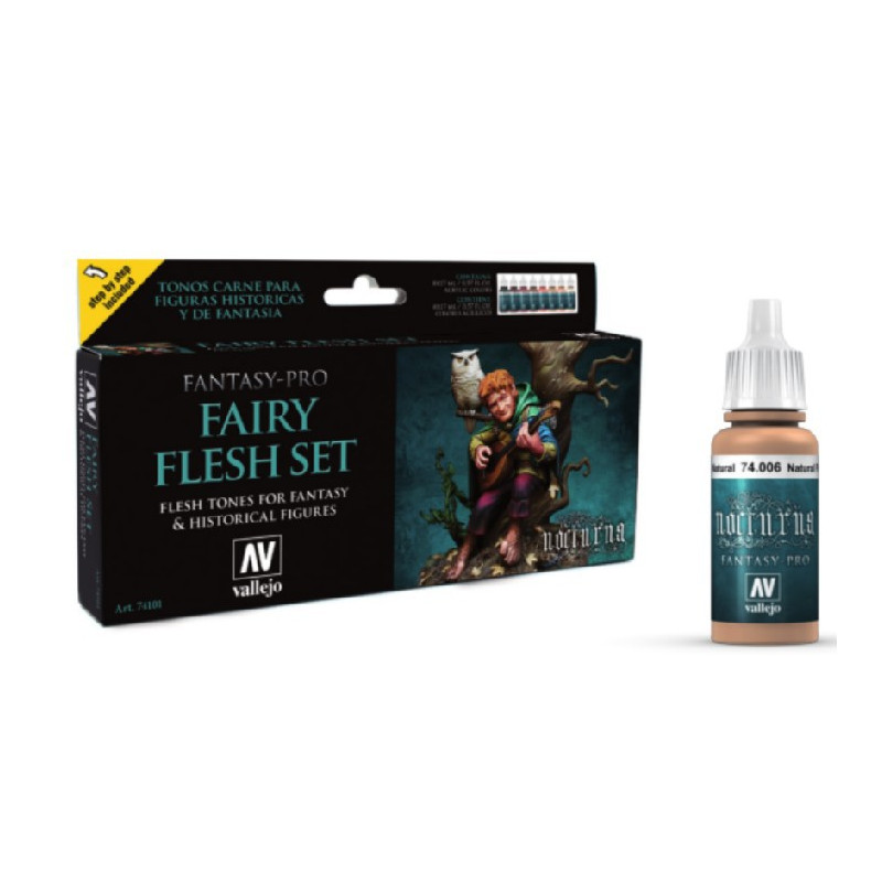 Fantasy-Pro Fairy Flesh Set 8x17ml.