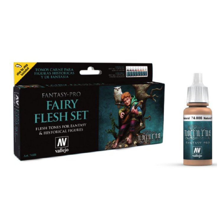 Fantasy-Pro Fairy Flesh Set 8x17ml.