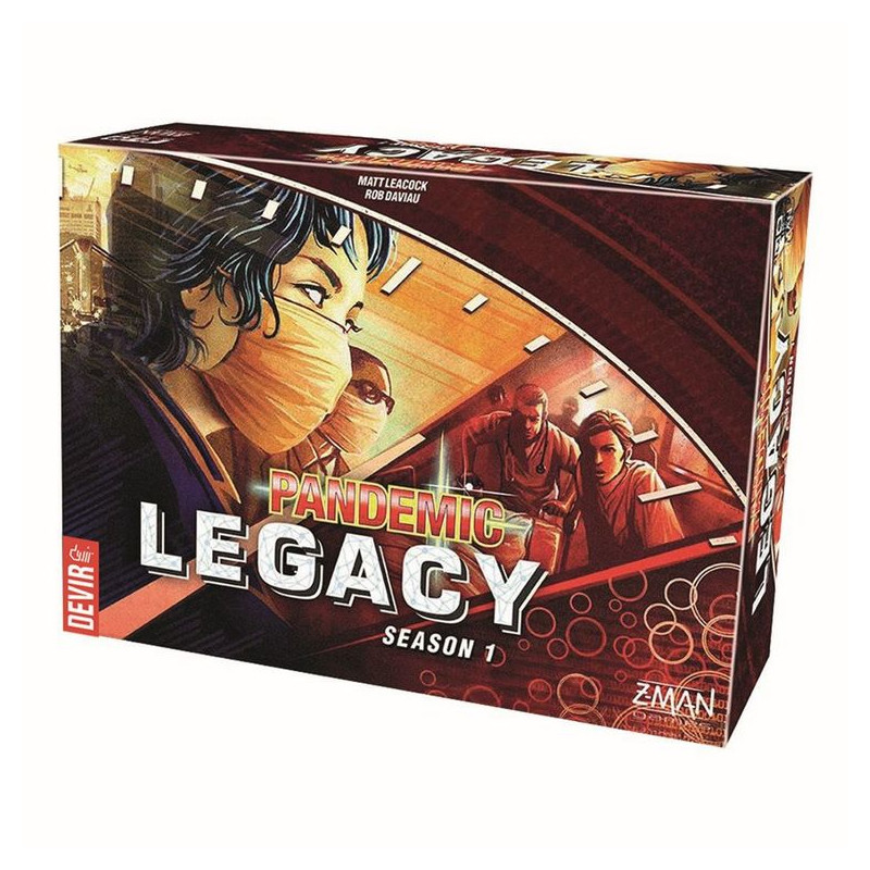 Pandemic Legacy Rojo