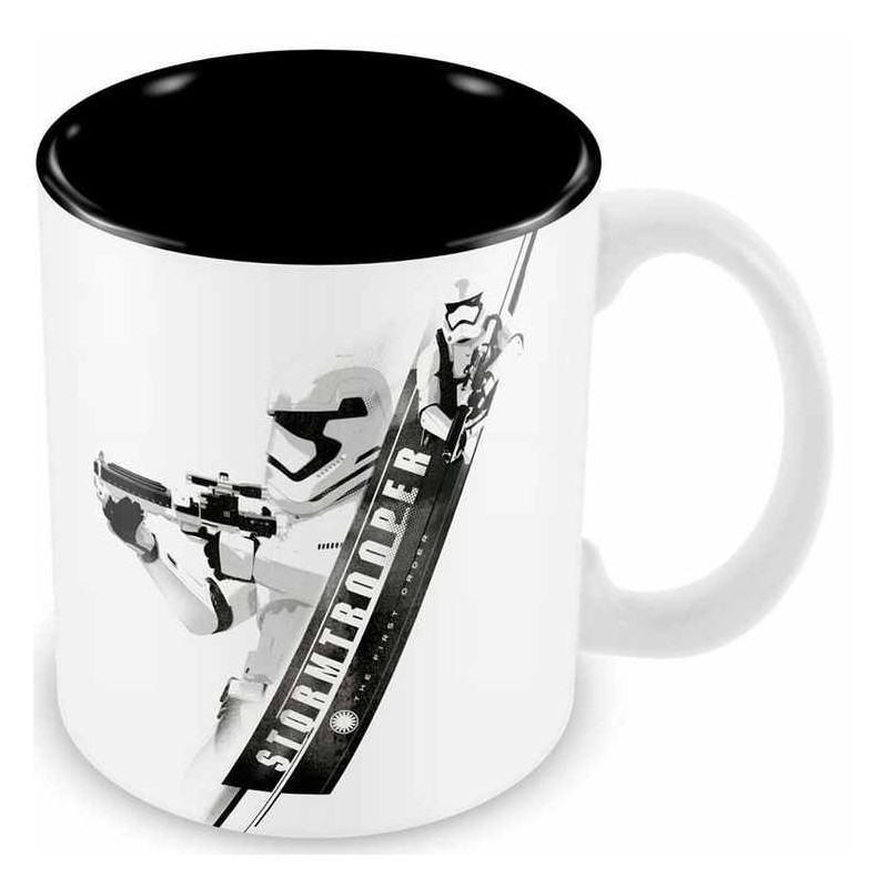 Stormtrooper Blaster Taza Blanca-negra Ceramica Star Wars EP7