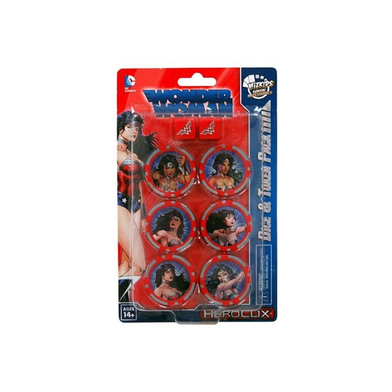 DC Heroclix: Wonder Woman Dice & Token Pack