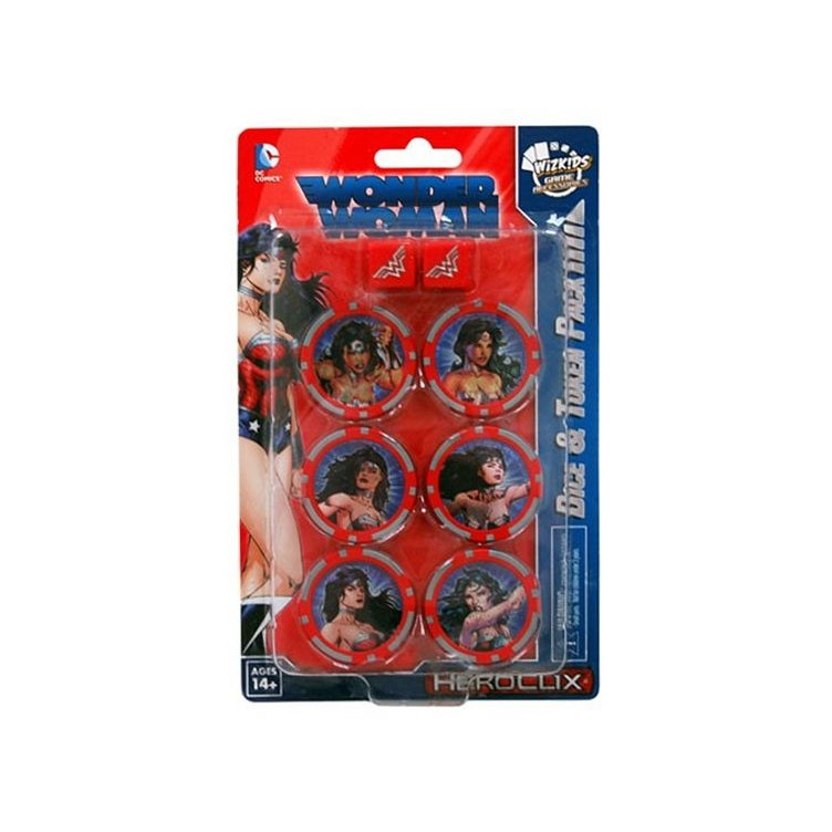 DC Heroclix: Wonder Woman Dice & Token Pack