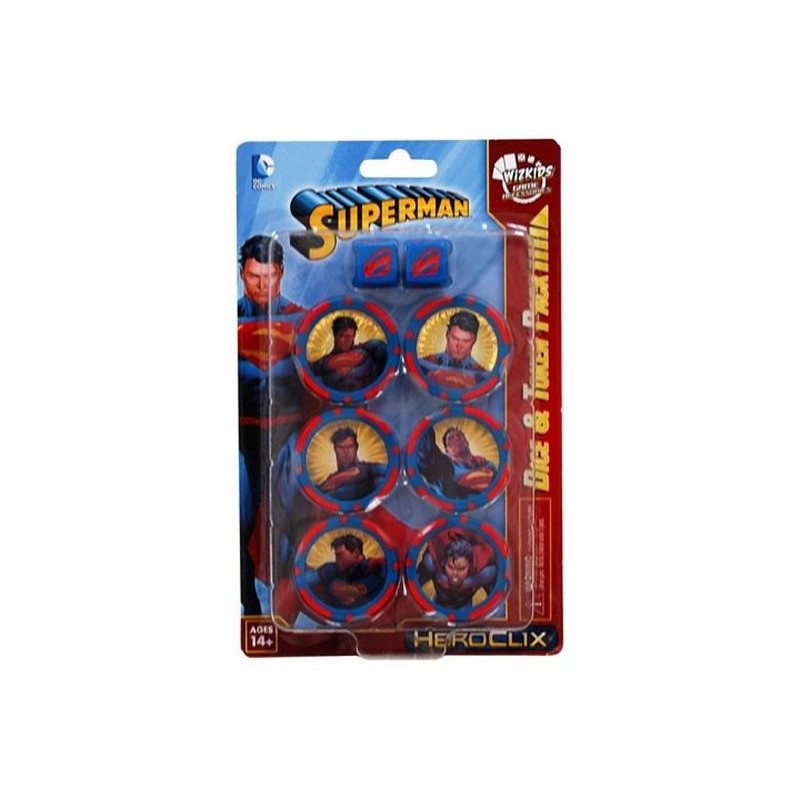 DC Heroclix: Superman Dice & Token Pack