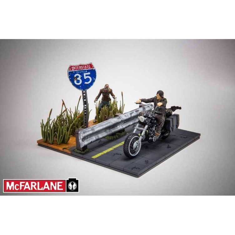 Walking Dead Kit de Construcción Daryl Dixon with Chopper