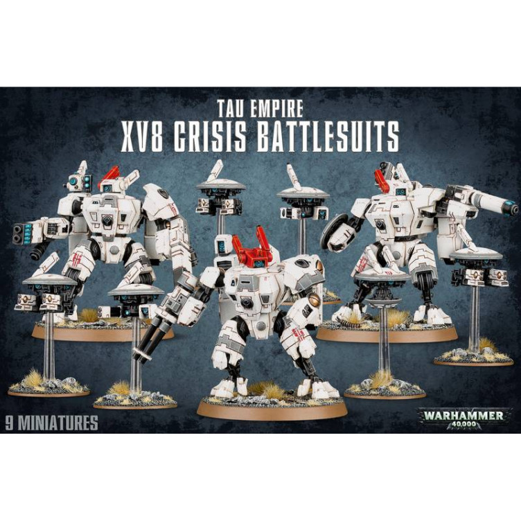 Tau Empire XV8 Crisis Battlesuits