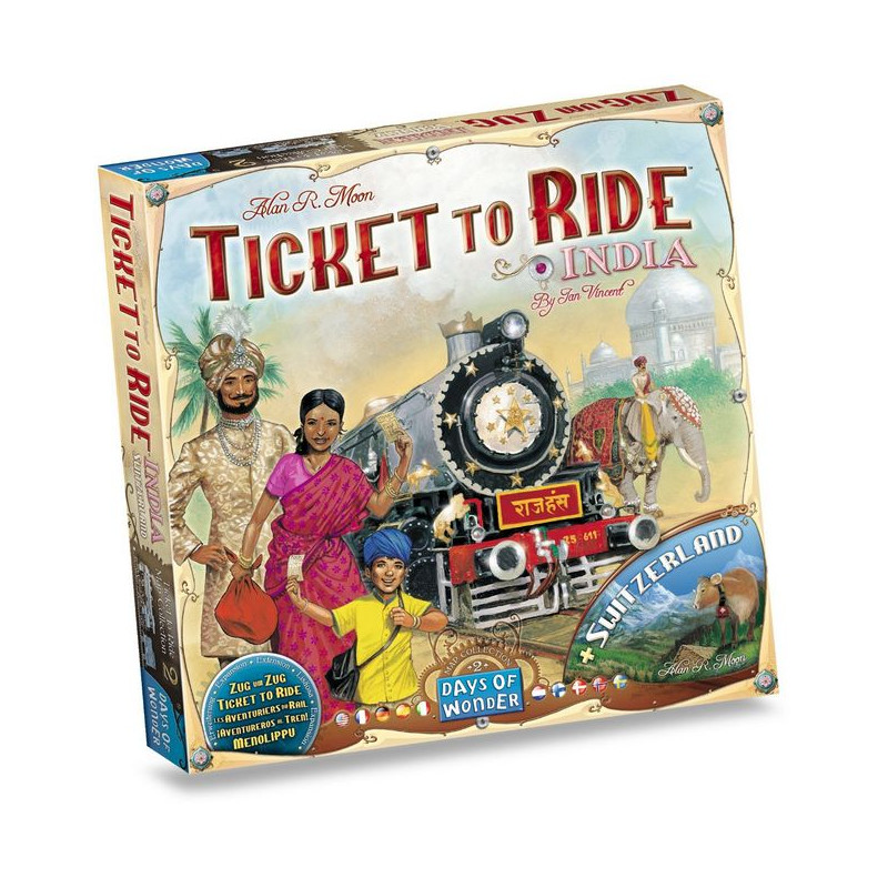 Ticket to Ride India Map Collection (Multilenguaje)