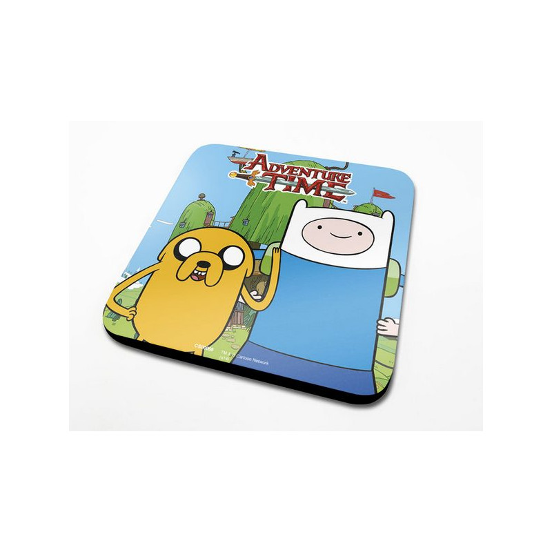 Hora de Aventuras Posavasos Finn & Jake (1)