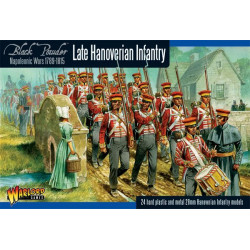 Napoleonic Hanoverian Line Infantry Regiment plastic boxed set