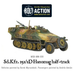 Sd.Kfz 251/1 Ausf D Hanomag halftrack plastic box set