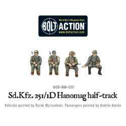 Sd.Kfz 251/1 Ausf D Hanomag halftrack plastic box set