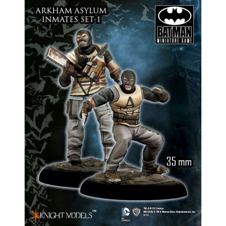 Arkham Asylum Inmates Set 1