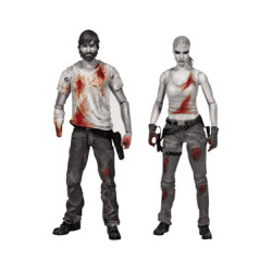 The Walking Dead Comic Version Pack de 2 Figuras Rick & Andrea P