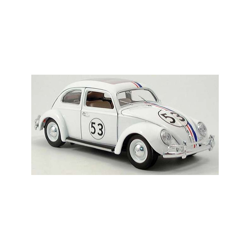 The Love Bug vehículo 1/18 1962 Volkswagen Beetle Herbie Hotwhee