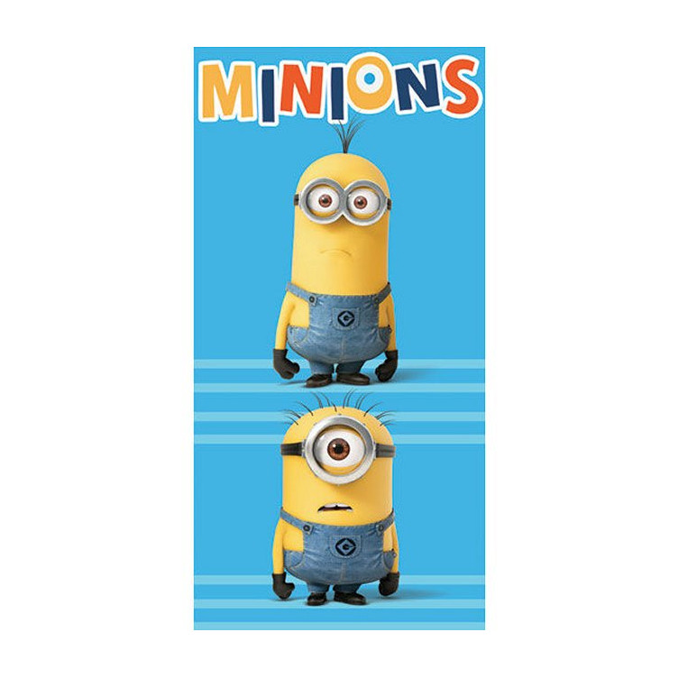 Toalla Minions Blue