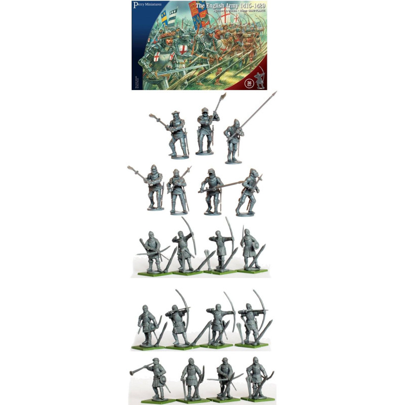 English Army 1415-1429 (36 figures)