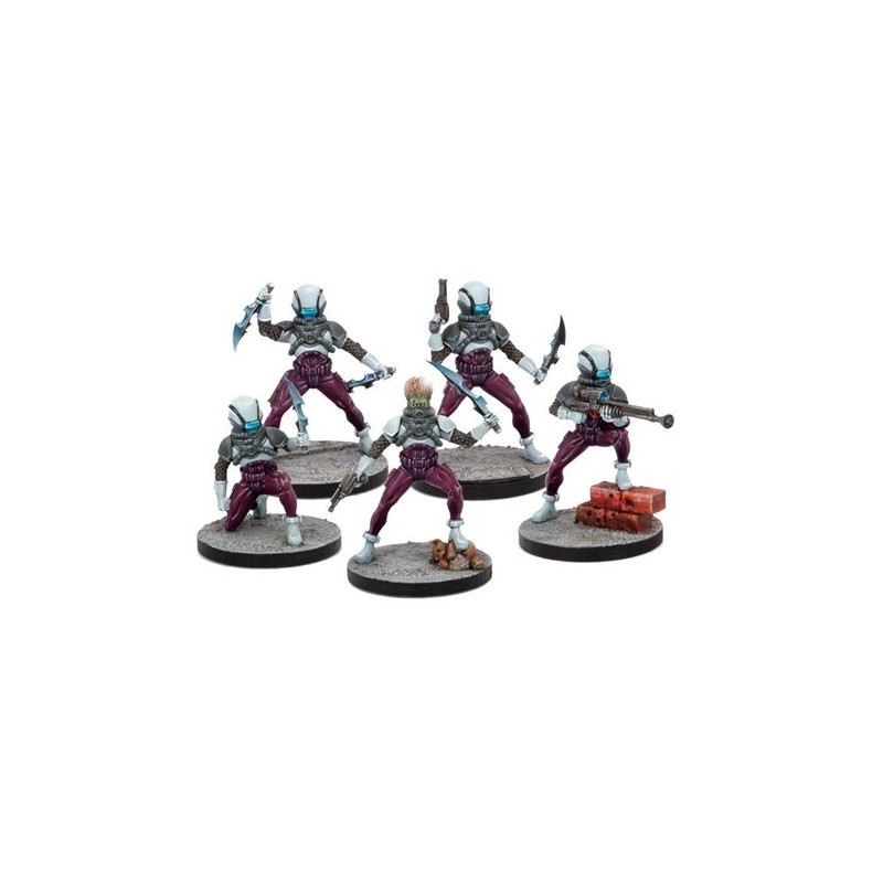 Stealth Martians (5 Figures)