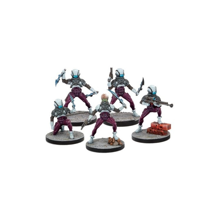 Stealth Martians (5 Figures)