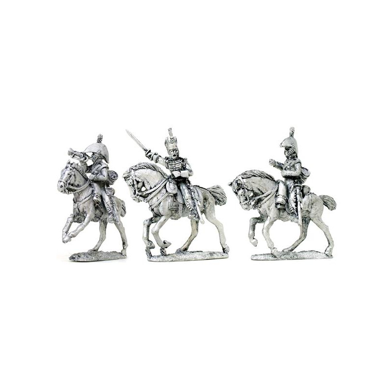 Victrix: British Heavy Dragoon command 1808-1812 (3 figure pack)