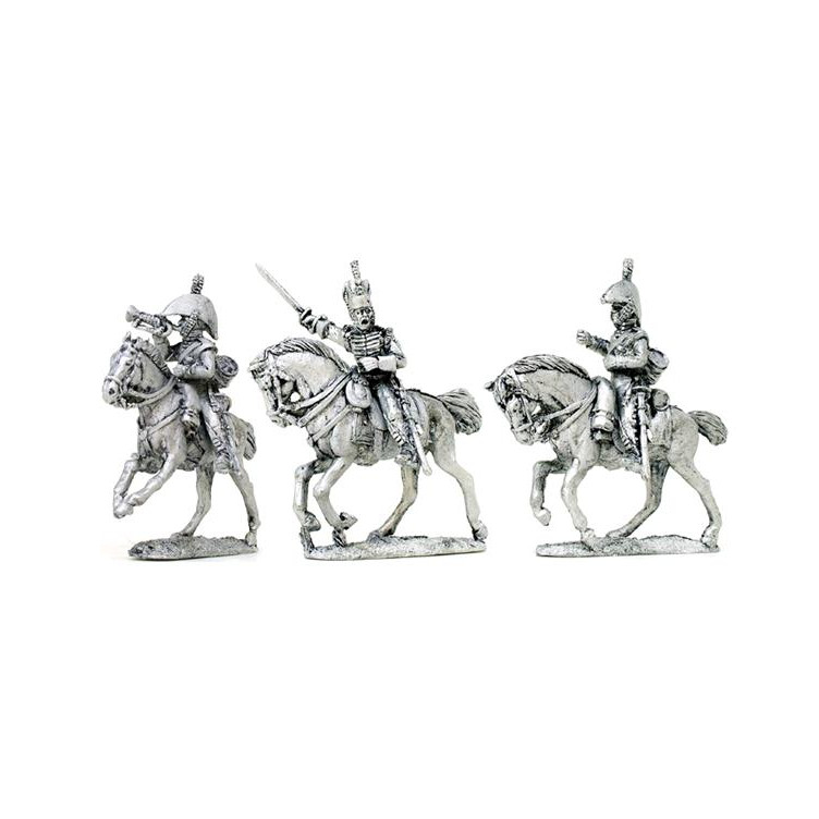 Victrix: British Heavy Dragoon command 1808-1812 (3 figure pack)