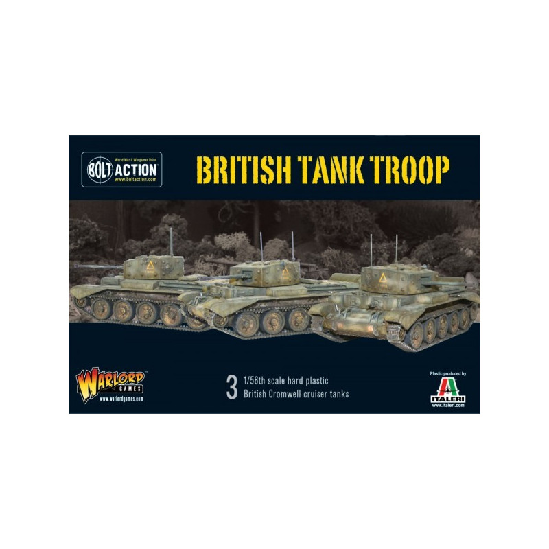 British Tank Troop (3 Cromwells)