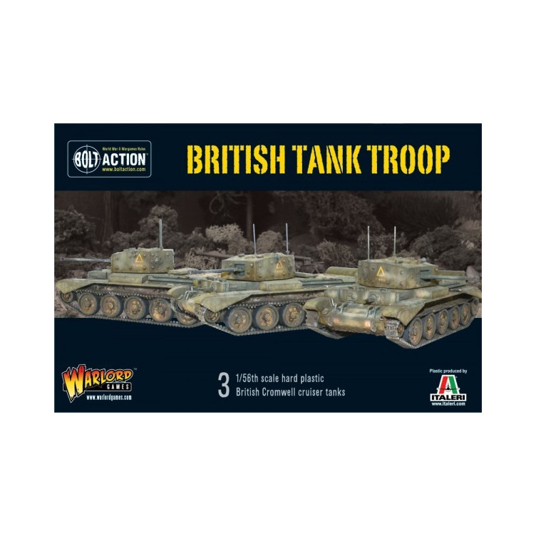 British Tank Troop (3 Cromwells)