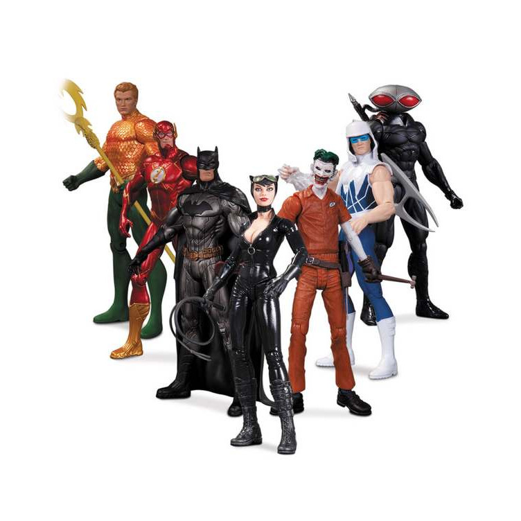 The New 52 Pack de 7 Figuras Super Heroes vs. Super Villains 17