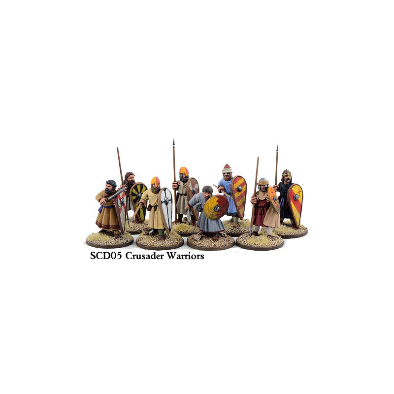 Crusader Sergeants on Foot (Warriors) (8)