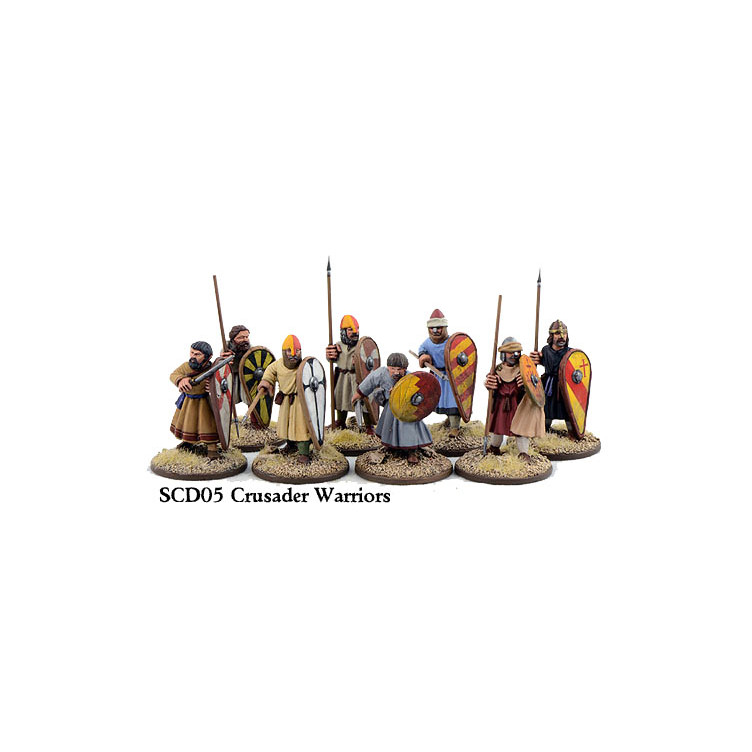 Crusader Sergeants on Foot (Warriors) (8)