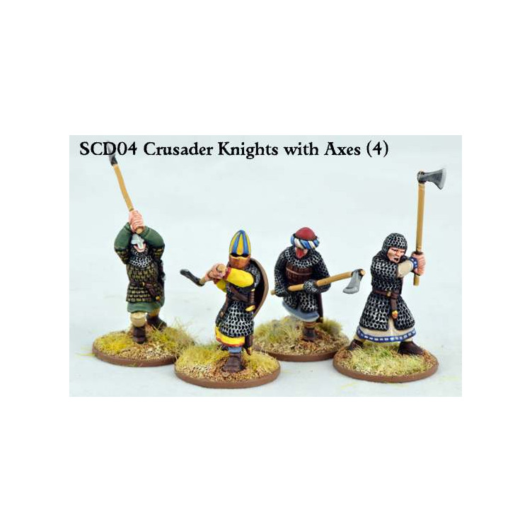 Crusader Knights with Double Handed Wpns (4)