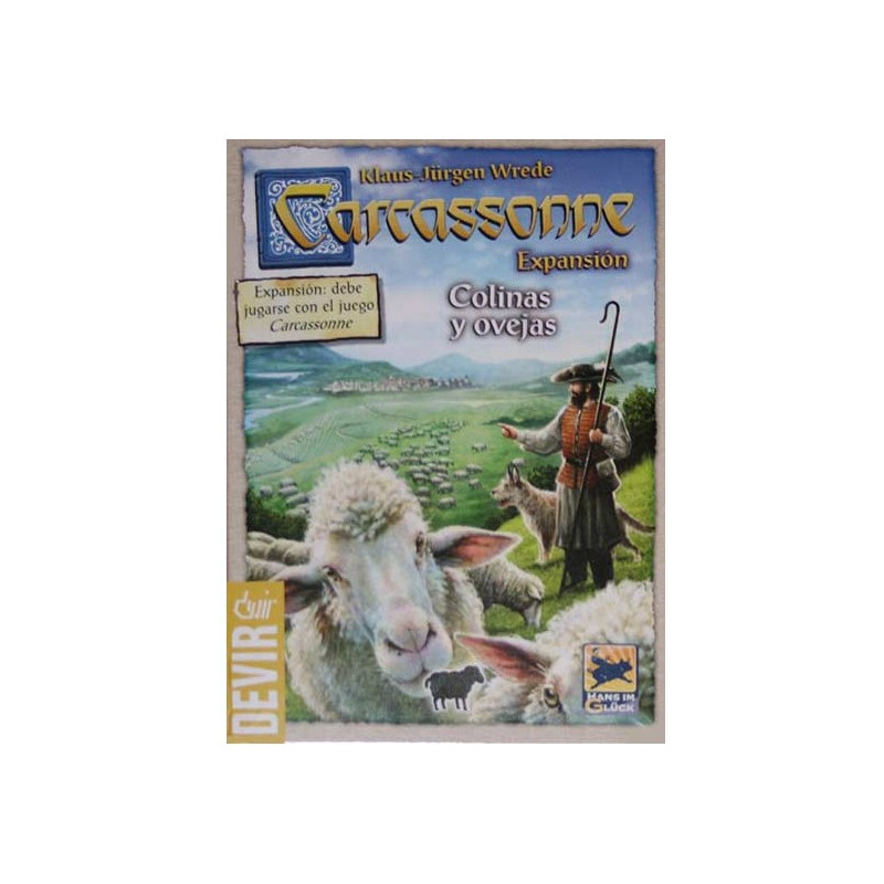 Carcassonne Colinas y Ovejas. Edición 2019