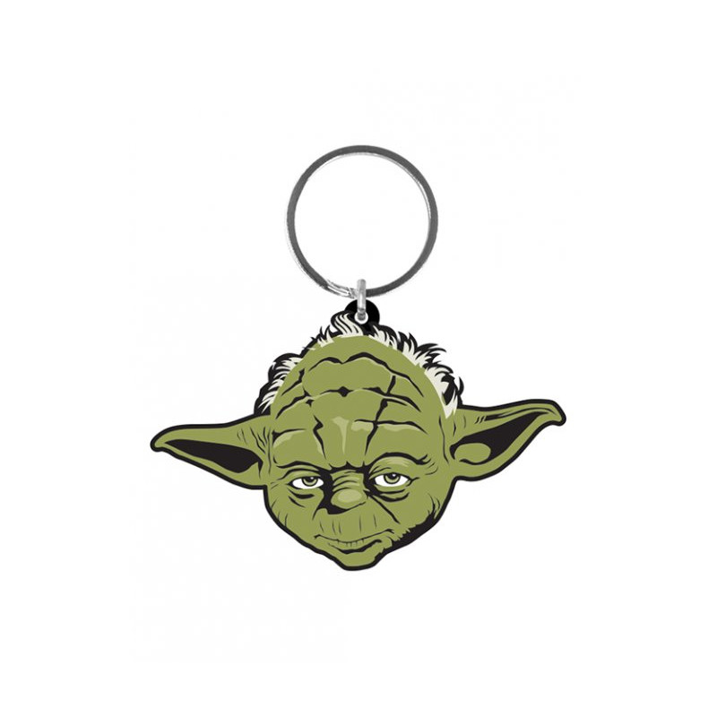 Star Wars Llavero caucho Yoda 6 cm