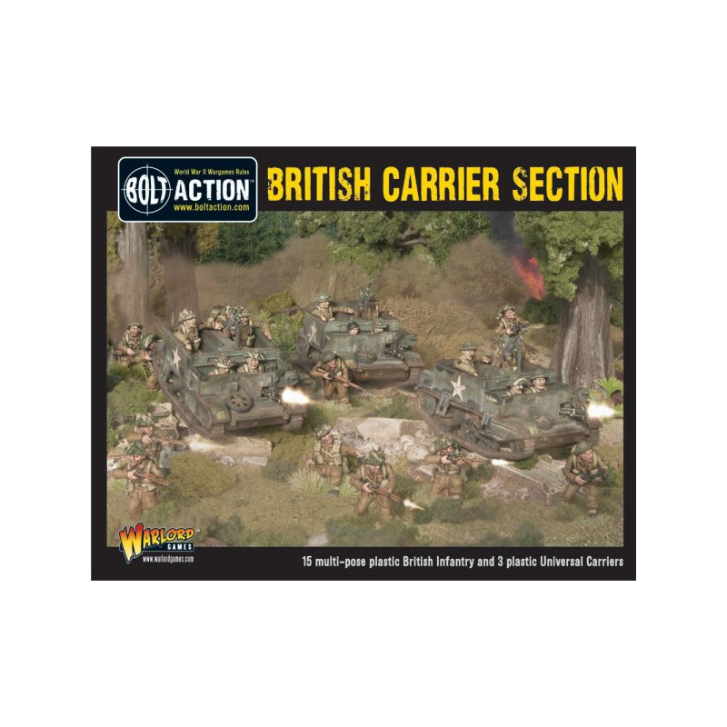 British Carrier Section plastic boxed set