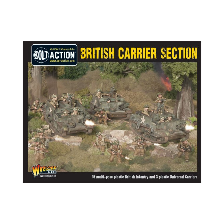 British Carrier Section plastic boxed set