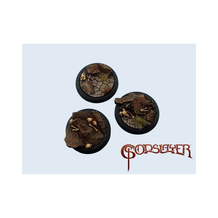 Troglodyte Bases, WRround 40mm (2)