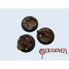 Troglodyte Bases, WRround 40mm (2)