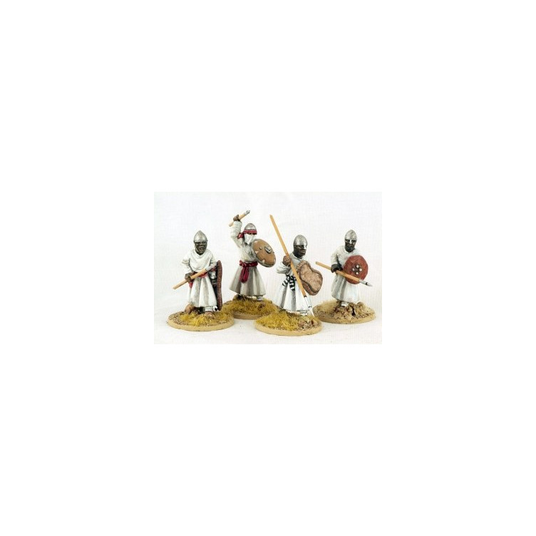 Nubian spearmen, advancing (4)