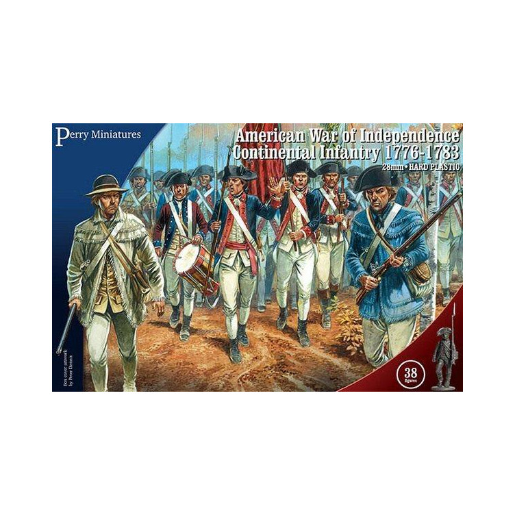 American War of Independence Continental Infantry 1776-1783