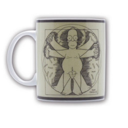 Simpsons - Mug Porcelaine Omer de Vinci