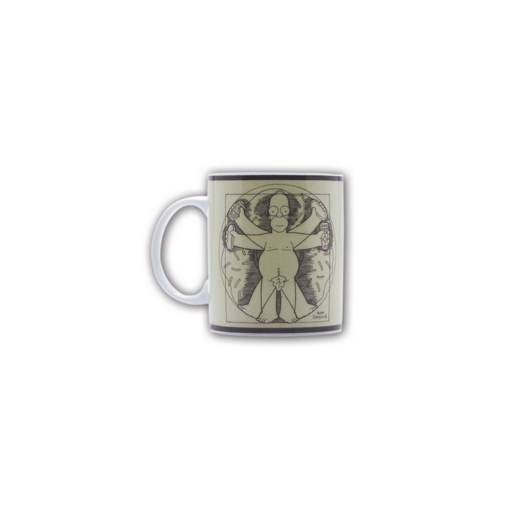 Simpsons - Mug Porcelaine Omer de Vinci