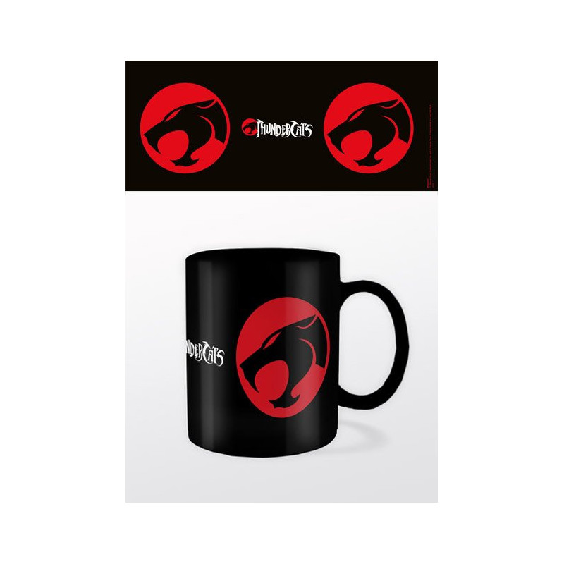 Los Felinos Cósmicos Taza Logo