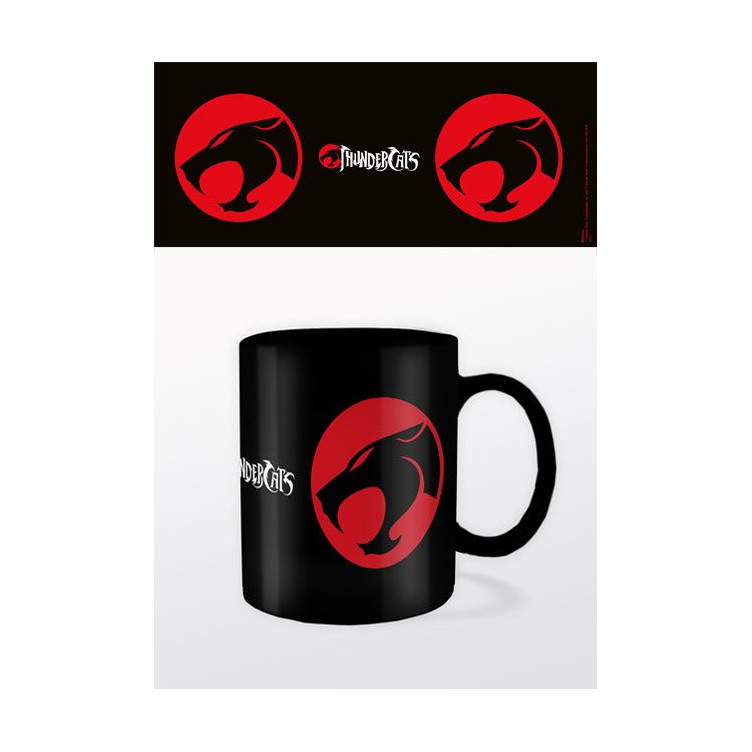 Los Felinos Cósmicos Taza Logo