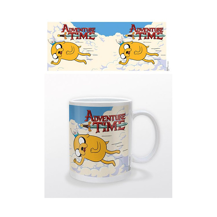 Hora de aventuras Taza Jake & Finn Flying